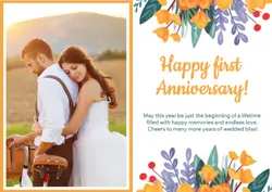 Non-marketing Personal sharing wedding anniversary