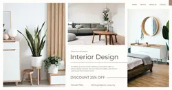 Interior Design Promotion Facebook App Ad