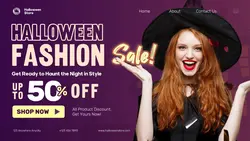 Halloween Special Sale Promotion Ads