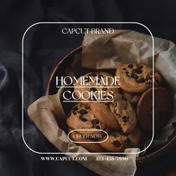 Sweet Cookies Product Display