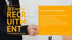 Business& recruitment Minimalist