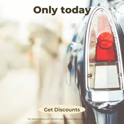 Cars & Auto parts Sales Promotion