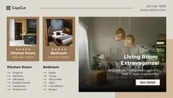 Interior design promotion twitter post