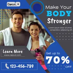 Fashion Gym Instagram Post