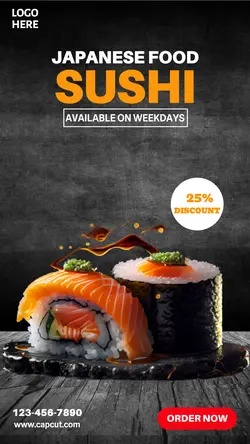 Food - Sushi - Instagram story