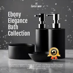 E-Commerce Household Accessories Bath Set Product Display