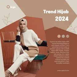 Hijab Trend Post Instagram - Casual
