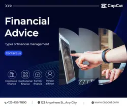Finance Financial Advice Publicity Minimalist