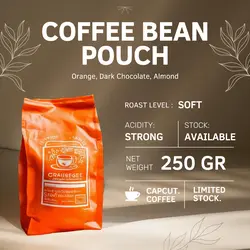 E-commerce Coffee Product Callout Simple Brown
