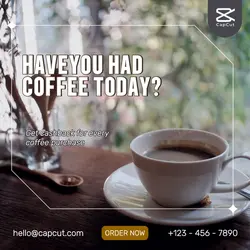 Food and Beverage Coffee - Instagram