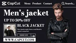 Men's Jacket Promotion Page