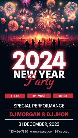 Other Industries 2024 New Year Party Promotion