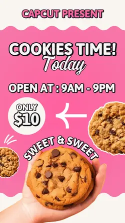 Food Cookies Promotion Instastory