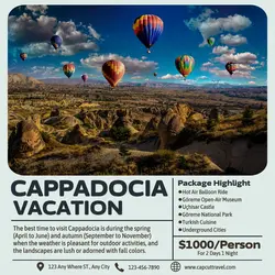 Travel Cappadocia Package Instagram Post
