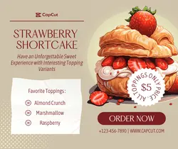 Strawberry Shortcake Facebook Post