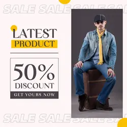 Fashion Sale Instagram post Elegance