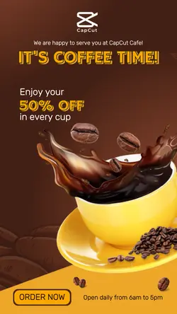 Food and Beverage - Coffee Time - Instagram Story