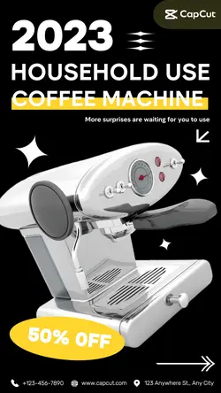 Electronic products  Discount  Coffee machine