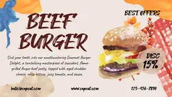 Food Best Offer Twitter Post