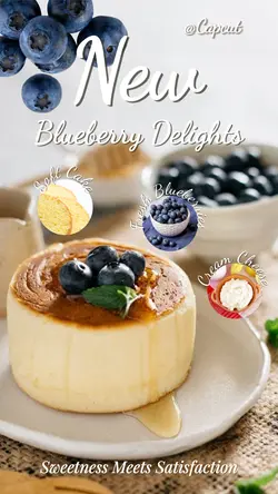 Blueberry Delight New Product Post