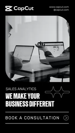 Sales Analytics Product Display Instagram Story