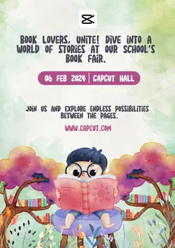 Non-marketing Campus event Poster Green