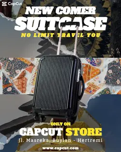Product Promotion New Comer Suitcase Promotion