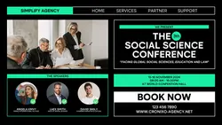 Business Conference Twitter Post