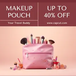 Makeup Pouch Promo Instagram Post