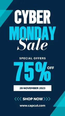Cyber Monday Promotion Instagram Story