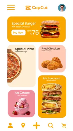 2024hot Fast Food Home App
