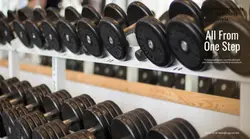 Workout & Fitness Product Display