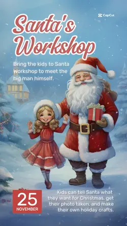 Christmas Event Tiktok Post