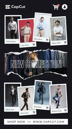 9 Multi-product Image Men's Clothes New Product