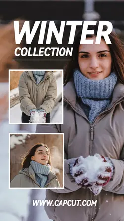 Fashion Winter Collection Display Instagram Story