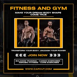 Fitness Gym Instagram Post