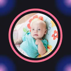 Non-marketing IG Profile Photo Baby Cute