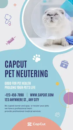 Pet Neutering Event promotion Business