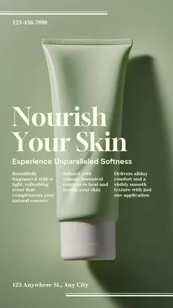 Beauty & Personal care Product display Detail Presentation