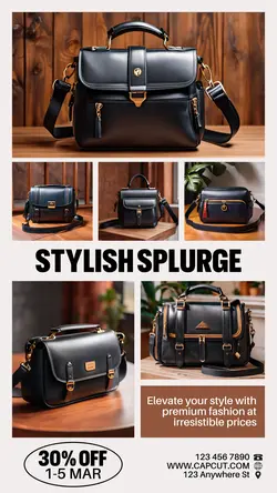 Most Popular Bag Sale Template