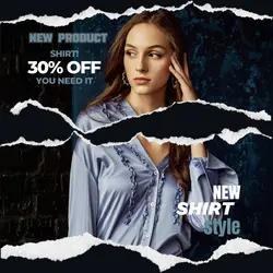 Promotional t-shirts Instagram Post Simple