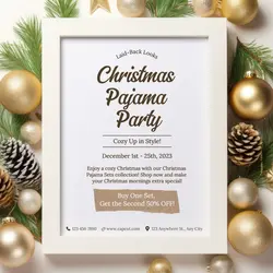 Christmas Day Fashion Sale White Instagram Post