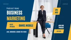 Business Marketing Podcast News Youtube Thumbnail