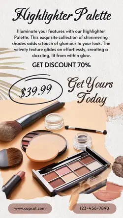 Beauty Product Clearance Sale Tiktok Post