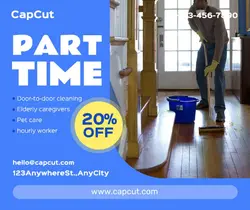 Services Cleaner Part time display business