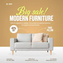 Furniture Sofa Product Promotion