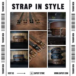 Fashion Belt Display Instagram Post