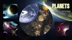 Non-marketing Facebook Cover Planets