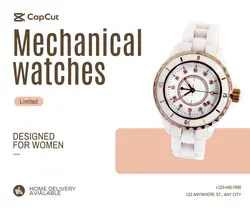 Jewelry &Mechanical watches show minimalist style