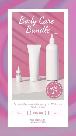 Beauty Bundle Discount Instagram Post